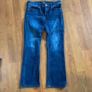 Express jeans, Barely Boot Mid Rise